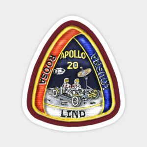 Apollo 20 Mission Patch Explore the Stars with Style