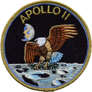 Apollo 11 Mission Patches Commemorating Lunar Achievement