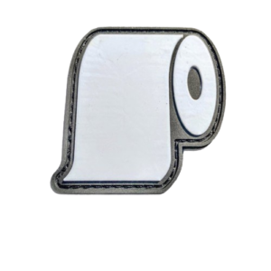 Toilet Paper Morale Patch Roll with the Punches