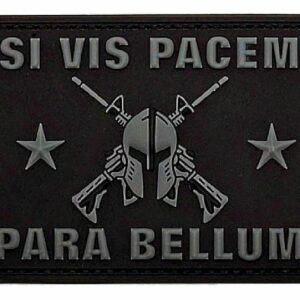 Si Vis Pacem Para Bellum Morale Patch Embrace