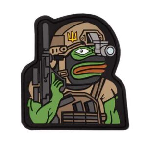 Pepe Morale Patch Embrace the Memes