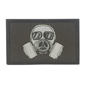 Gas Mask Morale Patch Preparedness with Style