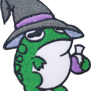Frog Iron On Patch Hop into Style