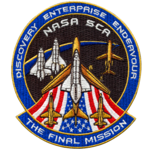 NASA Mission Patch Premium Embroidered Space Patch