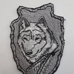 Wolf Skull Patch