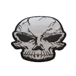 Reflective Skull Patches