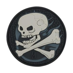 Skull Crossbones Patch Bold & High Quality Embroidered Pirate Patch