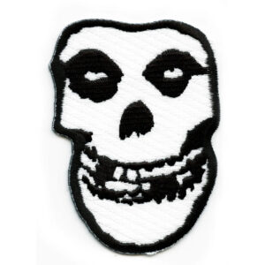 Misfits Fiend Skull Logo Iron On Patch