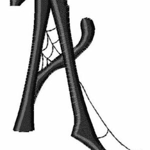Applique letters embroidery designs
