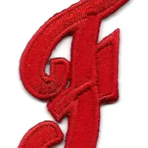 Applique fonts for machine embroidery
