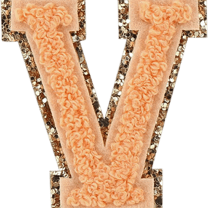 Glitter Varsity Letter Patches