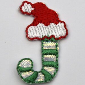 Christmas Letter Patches