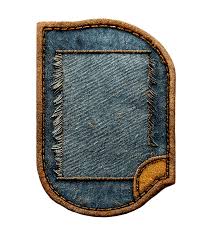 Leather Patch Denim