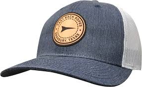 Caps With Leather Patch