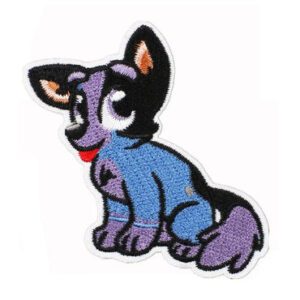 Bluey Embroidered Patches