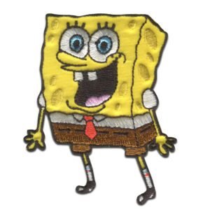 Smiling Spongebob SquarePants Patch