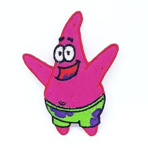 Patrick From Spongebob Extravagant Iron on Patch