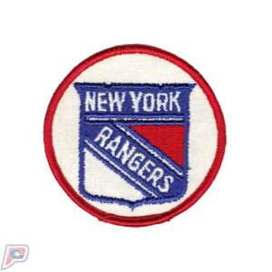 1970’S New York Hockey Jersey Rangers NHL Vintage Round Team Logo Patch