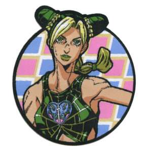 Jojo’s Bizarre Adventure Jolyne Cujoh Patch Anime Manga Japanese Woven Iron On