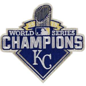 Kansas City Royals MLB World Series 2015 Champions Logo Jersey Sleeve Patch