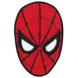 Marvel Comics The Amazing Spiderman Face Logo Head Shot Mask Iron on Patch