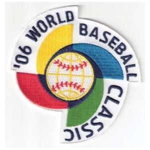 2006 World Baseball Classic Spinner Logo Patch