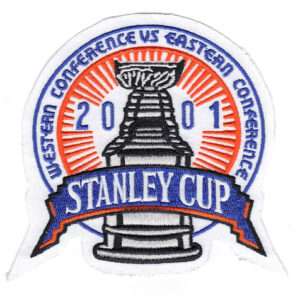 2001 Stanley Cup Final Logo Jersey Patch (New Jersey Devils vs. Colorado Avalanche)