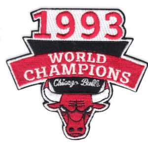 1993 Chicago Bulls NBA Finals Champions Patch