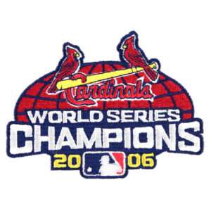 2006 Stl Cardinals MLB World Series Champions Jersey Patch