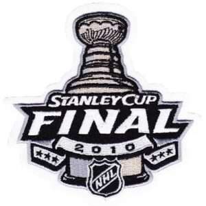2010 Chicago Hawks Stanley Cup Final Patch Chicago Blackhawks vs. Philadelphia Flyers