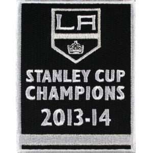 2014 Stanley Cup Final Champions Banner Los Angeles Kings Opening Night Jersey Patch