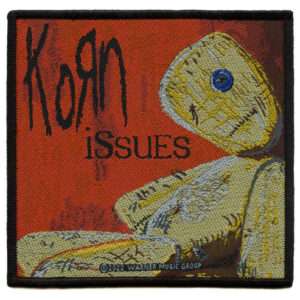 Korn Issues Album Cover Patch Nu Metal 90’s Rock Woven Iron on
