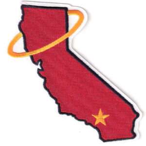 1979 California Angels State Logo ‘Halos’ Jersey Patch