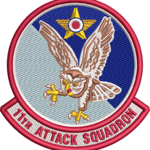 11th Attack Squadron Embroidered Patch